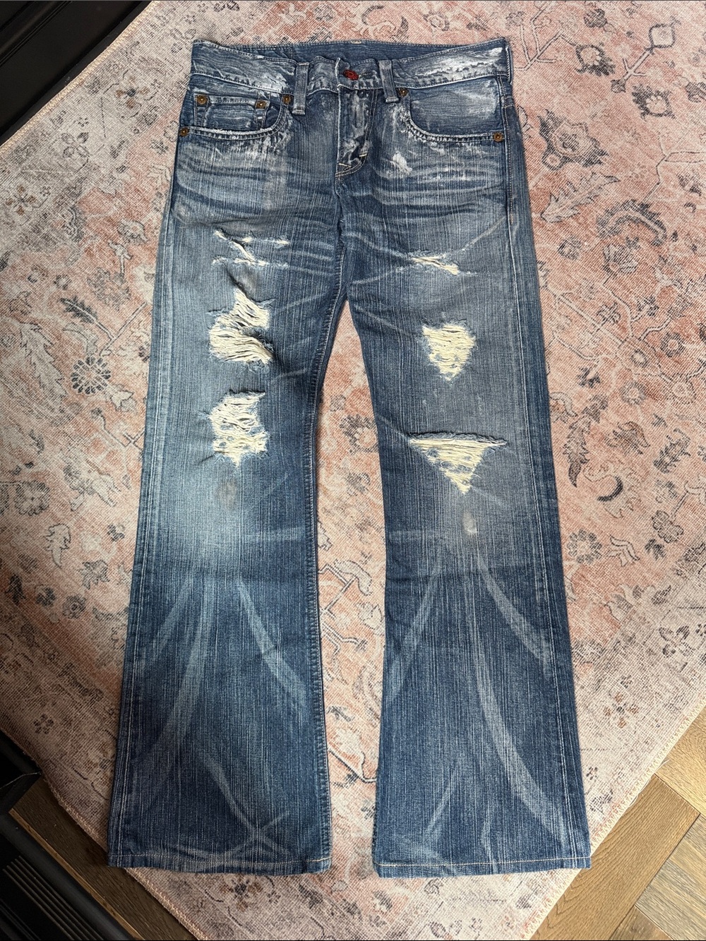 Vintage Edwin JPN Blue Trip 503 Jeans